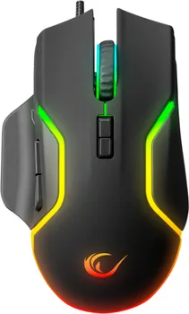 RAMPAGE MIŠ GAMING MIRACLE M2, USB BLACK, 8 BUTTONS, RGB 7200DPI (4 / 5)