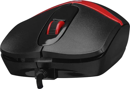 EVEREST MIŠ SM-220 USB BLACK/RED 1200DPI 3D OPTICAL (2 / 6)