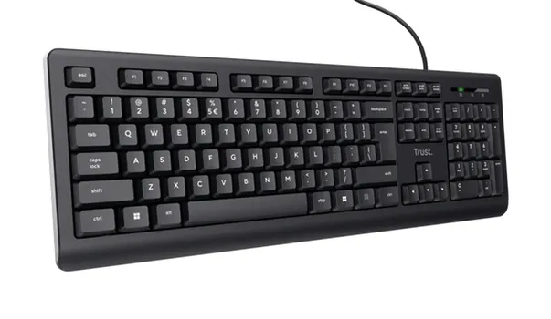 TRUST BASICS ŽIČANA TASTATURA, US LOKALIZACIJA, SPILL RESIST (4 / 10)