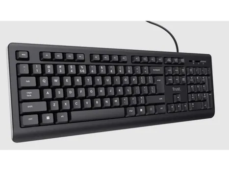 TRUST BASICS ŽIČANA TASTATURA, US LOKALIZACIJA, SPILL RESIST (8 / 10)