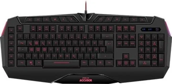 SPEEDLINK TASTATURA ACCUSOR ADVANCED GAMING KEYBOARD BLACK, US LAYOUT, SL-670005-BK-US (3 / 4)