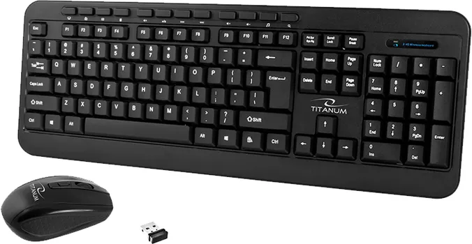 TASTATURA I MIŠ WIRELESS 2,4GHZ AKRON TITANUM TK109 (1 / 3)