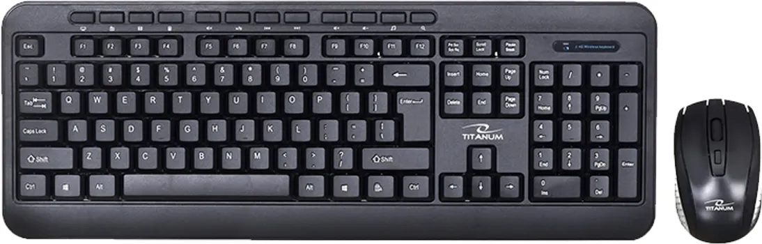 TASTATURA I MIŠ WIRELESS 2,4GHZ AKRON TITANUM TK109 (2 / 3)
