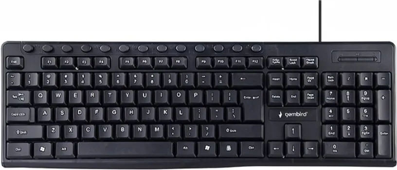 GEMBIRD TASTATURA, KB-UM-107, MULTIMEDIA, US-LAYOUT (1 / 1)