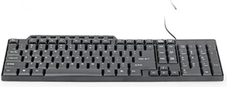GEMBIRD TASTATURA, KB-UM-104, COMPACT MULTIMEDIA KEYBOARD, USB, US LAYOUT, BLACK (1 / 2)