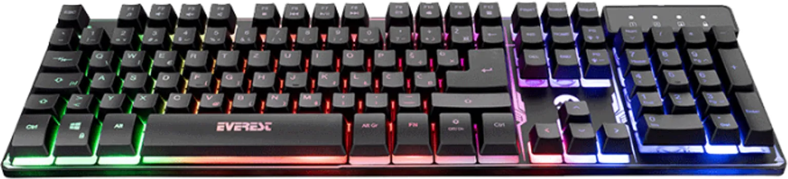 EVEREST TASTATURA GAMING KB-GX9 BLACK USB RAINBOW COLOR BACKLIGHT, BIH LAYOUT (4 / 4)