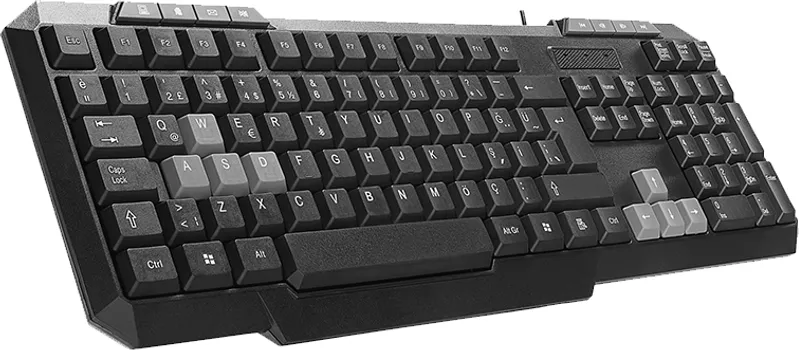 EVEREST TASTATURA KB-700 CRNA USB BIH LAYOUT MULTIMEDIA (1 / 1)