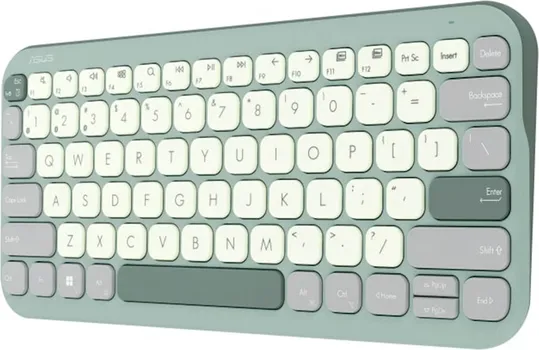 ASUS TASTATURA MARSHMALLOW KEYBOARD KW100, BREZŽIČNA, GREEN TEA LATTE, ZELENA (5 / 6)