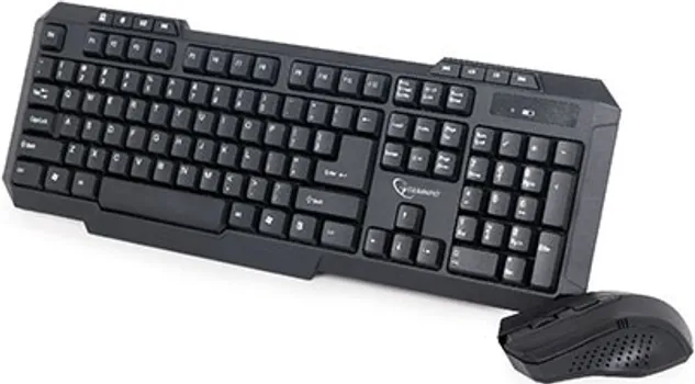 GEMBIRD TASTATURA + MIŠ WIRELESS, KBS-WM-02 MULTIMEDIA USA LAYOUT (1 / 4)