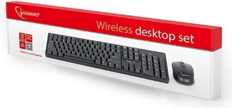 GEMBIRD TASTATURA + MIŠ WIRELESS, KBS-W-01 USA LAYOUT (2 / 3)