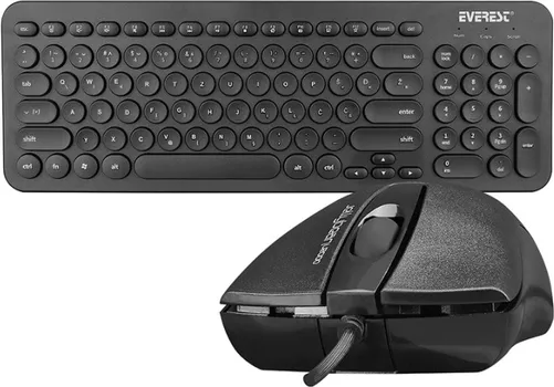 EVEREST TASTATURA + MIŠ KM-01K BLACK USB, BIH LAYOUT (2 / 3)