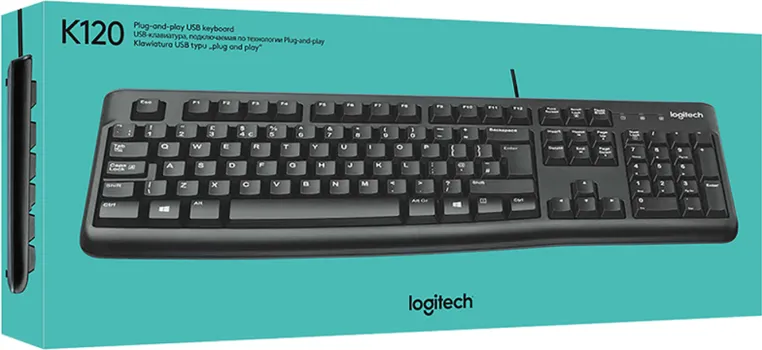 LOGITECH TASTATURA, USB, INTERNATIONAL LAYOUT - K120 (2 / 2)