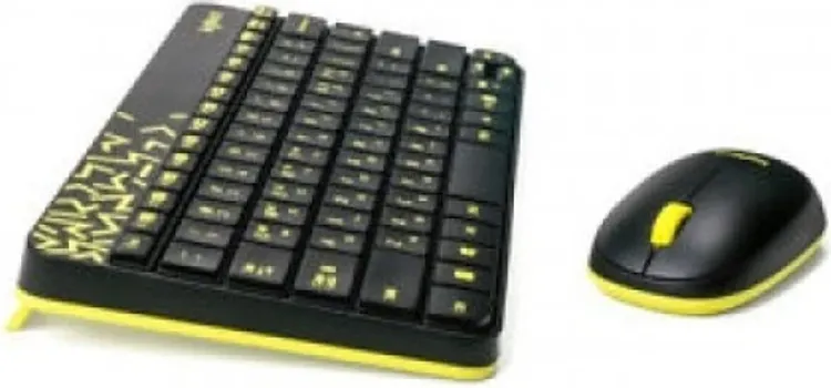 LOGITECH DESKTOP SET WIRELESS MK240 BLACK (5 / 5)