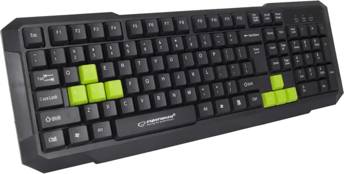 ESPERANZA TASTATURA, GAMING, USB, ASPIS GREEN - EGK102G (1 / 2)