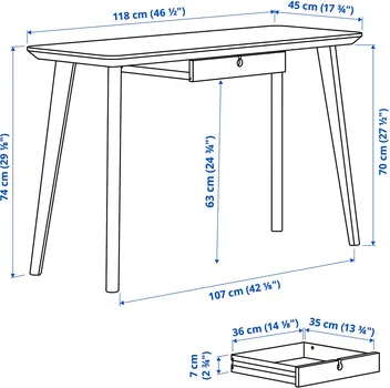 IKEA LISABO 88X78CM 302.990.70 (4 / 14)