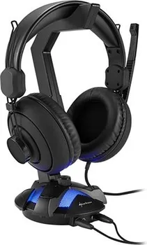 SHARKOON POSTOLJE ZA SLUŠALICE GAMING [X-REST 7.1 / USB / 2X 3.5MM] (1 / 3)