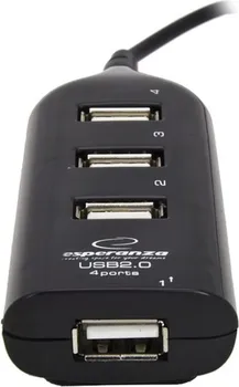 ESPERANZA USB HUB, 4 PORT USB 2.0 EA116 (1 / 2)