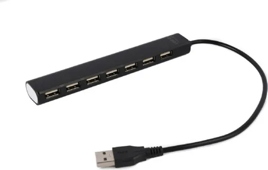 GEMBIRD USB HUB 2.0 7-PORT BLACK UHB-U2P7-04 (2 / 2)