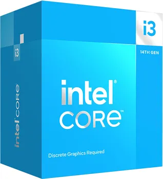 INTEL CORE I3-14100F 3.5GHZ 12MB L3 LGA1700 BOX RAPTOR LAKE, BEZ GRAFIKE (1 / 1)
