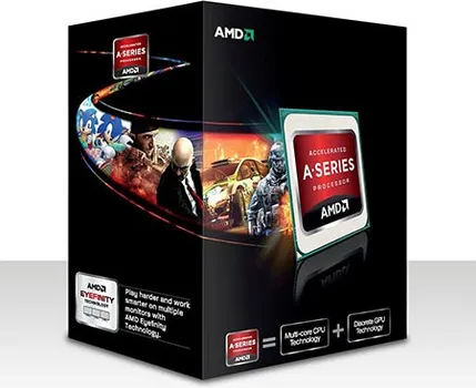 CPU AMD A6-5400K, X2, FM2, 3.6GHZ, BOX, DUAL CORE (1 / 2)