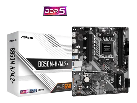 ASROCK MB B650M-H/M.2+AMD B650, AM5, 2XDDR5, 2XM.24XSATA, HDMI, DP, MICROATX (3 / 9)