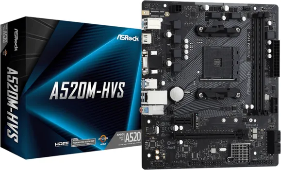 ASROCK MB A520M-HVSAMD A520AM42XDDR4M.2RAIDVGA,HDMIMICRO ATX (2 / 2)