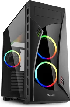 SHARKOON KUĆIŠTE GAMING, NIGHT SHARK RGB ATX (1 / 1)