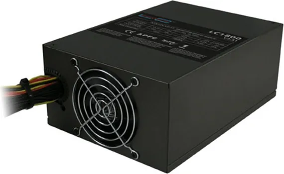 LC POWER NAPOJNA JEDINICA, LC1800 V2.31 BULK, PSU 1800W ATX, 2X80MM FAN, APFC, 20XPCIE,, 4XPATA BLACK (1 / 2)