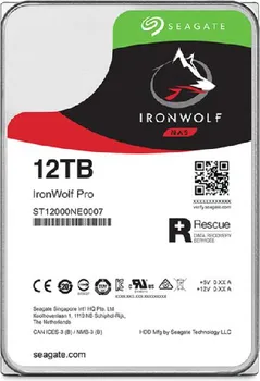 SEAGATE IRONWOLF PRO NAS 12TB / HDD 3.5 SATA III 256MB CACHE 7200 RPM ST12000NT001 (2 / 5)