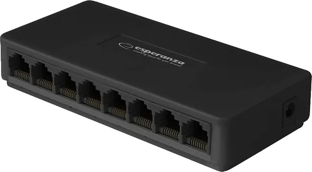 ESPERANZA SWITCH 8 PORTNI ETHERNET SWITCH 10/100 DRACO, ENS102 (1 / 1)