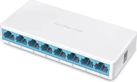 SWITCH 8 PORTNI 10/100 MERCUSYS MS108 (1 / 2)