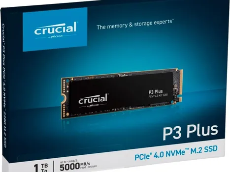 CRUCIAL 1TB / SSD M.2 / PCIE GEN4 P3 PLUS (1 / 1)