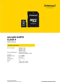 4GB / MICRO SD CLASS 4 SA ADAPTER (3 / 3)