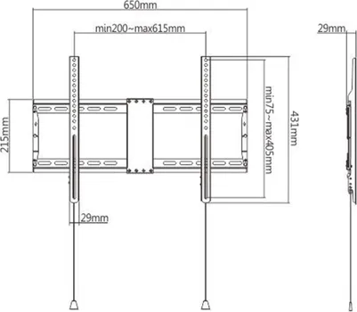 GEMBIRD TV NOSAC 37-80 FIXNIWM-80F-01 (3 / 3)
