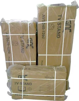 GNC STALAK ZA TV AVS040-1000, STAKLO BLACK/BLACK 1000X400X500MM (3 / 4)