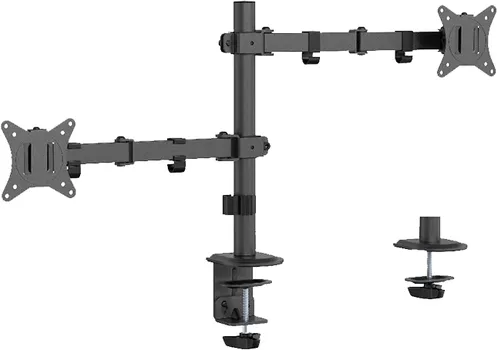 GEMBIRD NOSAČ ZA DVA MONITORA MA-D2-03, MONTAŽA NA STOL, TILT, SWIVEL), 17 -32 , UP TO 9 KG (1 / 5)