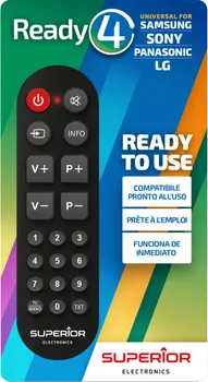 SUPERIOR DALJINSKI UPRAVLJAČ ZA LG/SAM./SONY/PAN. SMART TV PRIJEMNIKE - RC READY4 (2 / 2)