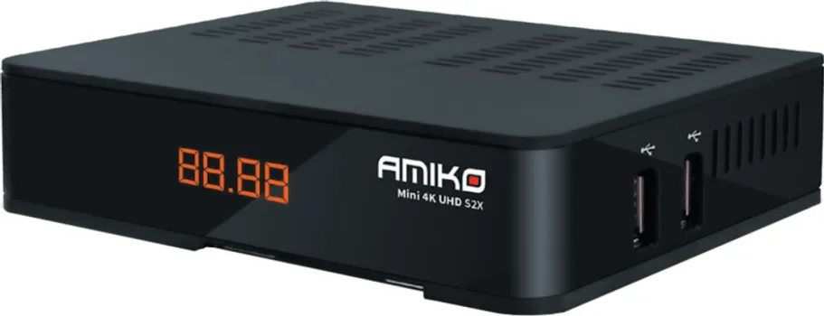 AMIKO PRIJEMNIK SATELITSKI MINI 4K S2X [DVB-S2X / 4K UHD / USB PVR / ETHERNET] (1 / 3)