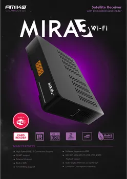 AMIKO PRIJEMNIK SATELITSKI MIRA3 WIFI [DVB-S/S2 / FULL HD / USB / WIFI] (4 / 4)