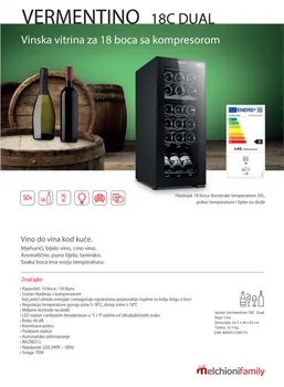 MELCHIONI FAMILY VERMENTINO 18 C DUAL [50L]