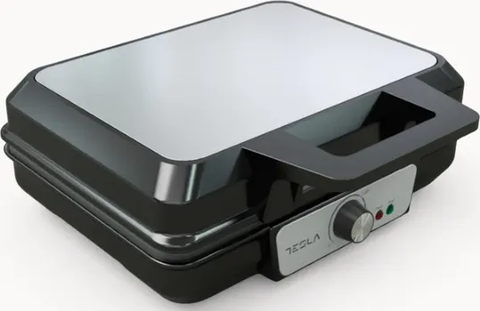 TESLA WAFFLE TOSTER WM200BXSNAGA 1000 W HLADNA RUČKA NADODIR PLOČE S NELJEPLJIVIM PREMAZOM (1 / 9)