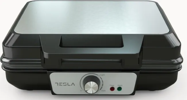 TESLA WAFFLE TOSTER WM200BXSNAGA 1000 W HLADNA RUČKA NADODIR PLOČE S NELJEPLJIVIM PREMAZOM (5 / 9)