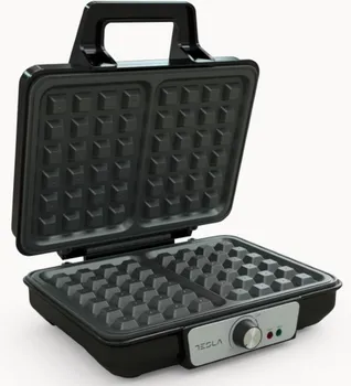 TESLA WAFFLE TOSTER WM200BXSNAGA 1000 W HLADNA RUČKA NADODIR PLOČE S NELJEPLJIVIM PREMAZOM (8 / 9)
