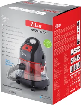 ZILAN / FLORIA USISAVAČ ZA SUHO/MOKRO USISAVANJE, 1600 W, CRVENA - ZLN8945/RD (2 / 4)