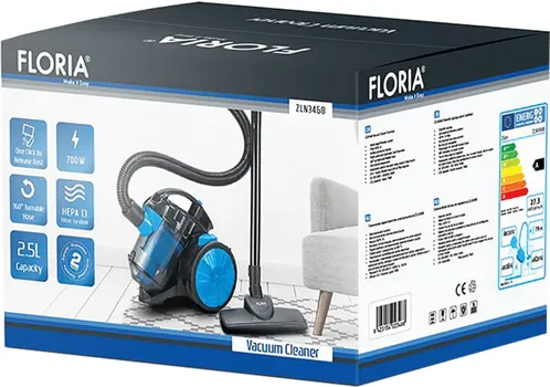 ZILAN / FLORIA USISAVAČ SA POSUDOM, HEPA 13 FILTER, BEZ VRECICE - ZLN3468 (2 / 4)