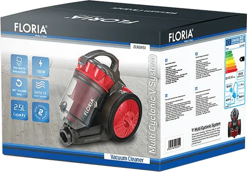 ZILAN / FLORIA USISAVAČ SA POSUDOM, 700 W, HEPA 13 FILTER - ZLN3451 (2 / 5)