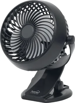 HOME VENTILATOR CLIP ON, PROMJER 10 CM, LI-ION 1800MA - CLF 10/BK