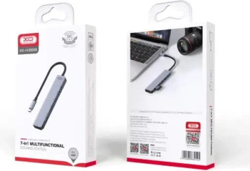 XO HUB008 USB TYPE-C MULTI-HUB 7IN1 (3 / 3)
