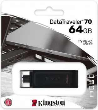 KINGSTON 64GB / USB-C / 3.2 DT70 (3 / 4)