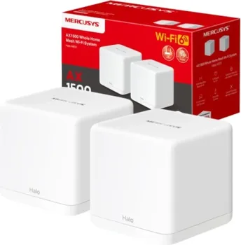 MERCUSYS HALO H60X (2-PACK) AX1500 WHOLE HOME MESH WI-FI SYSTEM (4 / 4)